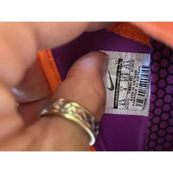 Nike Training Free Women's Shoe Sz. 6.5 Pink Coral Minimalist  1.0 Cross Bionic - Picture 10 of 10